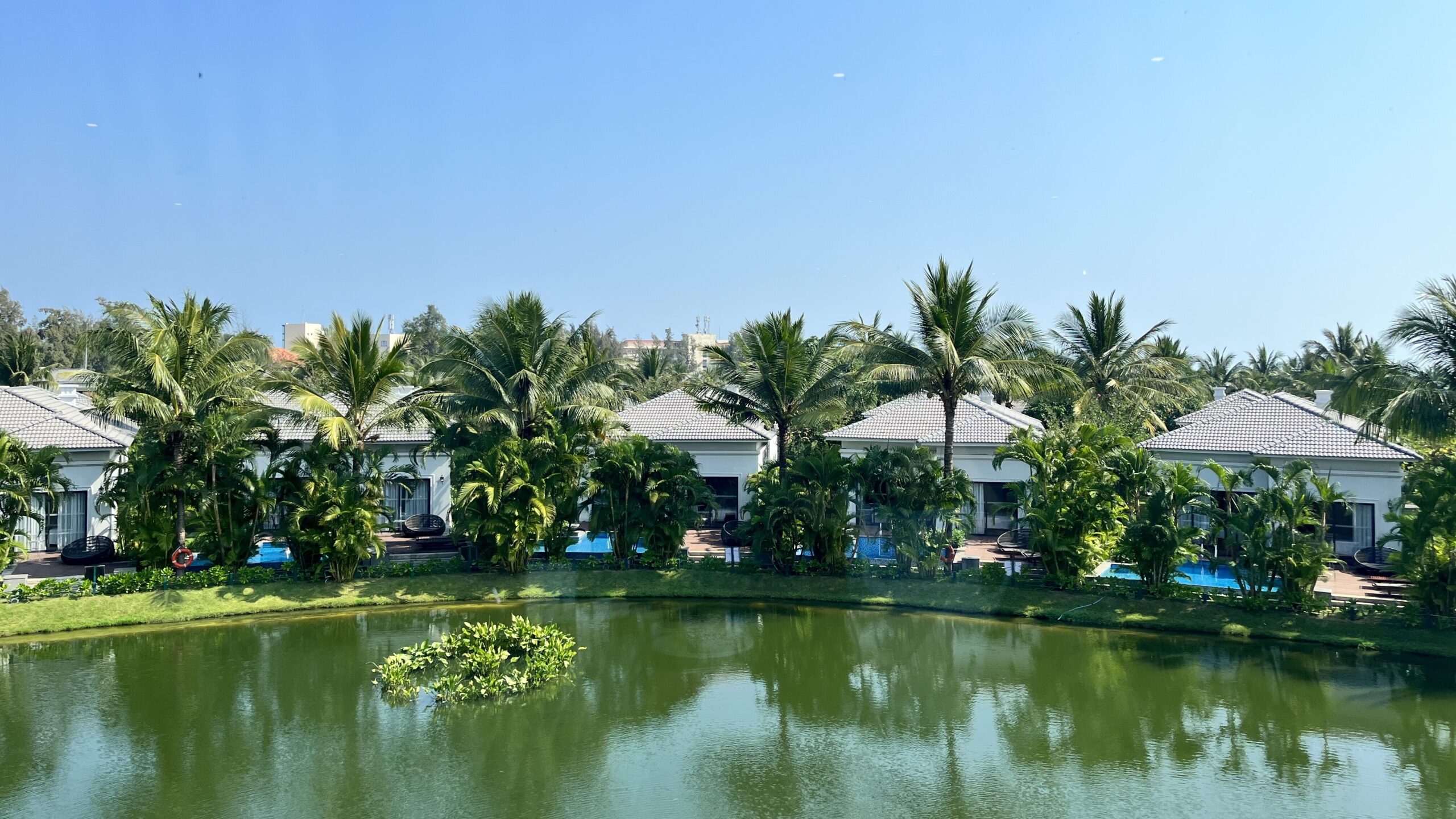 Danang Marriott Resort & Spa, Non Nuoc Beach Villas　朝食会場からの景色